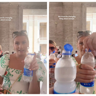 Los guiris alucinan con el tapón fijo a la botella que odia media España: "¡Es una genialidad!"