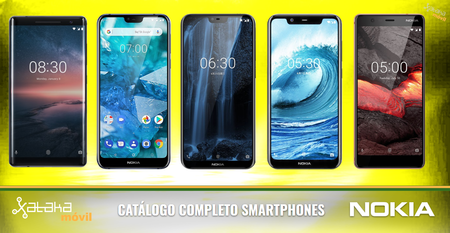 Nokia 7.1, así encaja dentro del catálogo completo de móviles Nokia en 2018