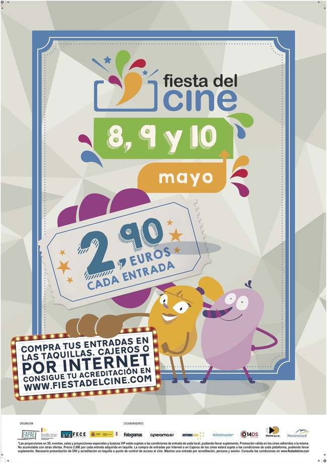 Poster Fiesta Del Cine 2017 Mayo