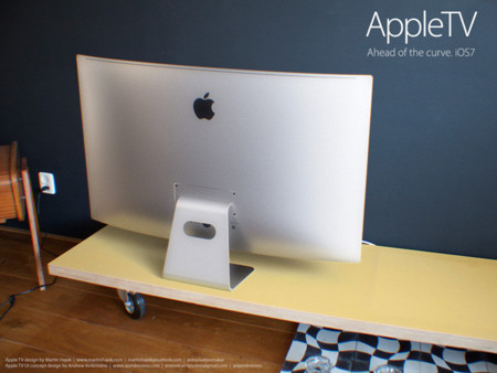 AppleTV HDTV curva