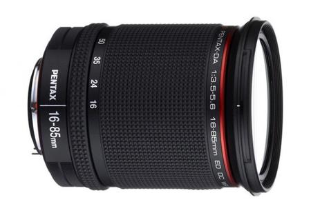 HD Pentax-DA 16-85 mm f/3.5-5.6 ED DC WR, objetivo de alto rendimiento para monturas Pentax K