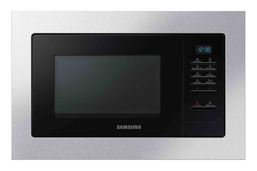 Samsung MG23A7013CT/EC Microondas de Integración con Grill, 23 L, potencia 800W.