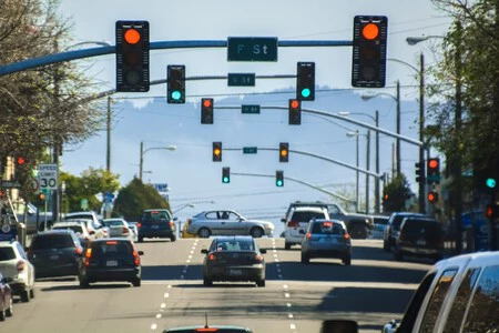 google maps traffic lights