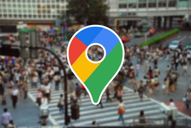 Google Maps Zona Concurrida