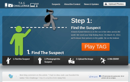 Tag Challenge, a la caza y captura del fugitivo en Twitter