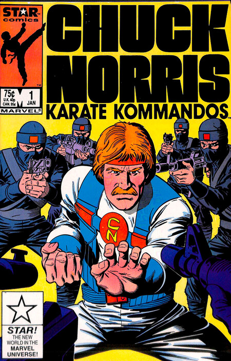 Chuck Norris Karate Kommandos Marvel Comicss