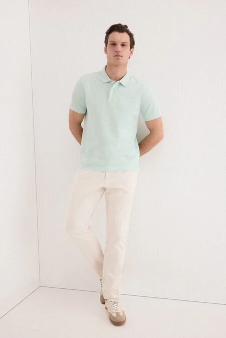 polo manga corta