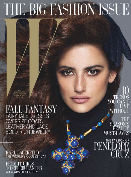 ¿Vuelta a los 90? ¡Ah, no! Es Penélope Cruz en W Magazine