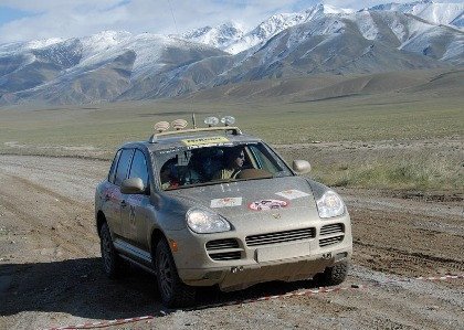 Porsche Cayenne S transiberiano