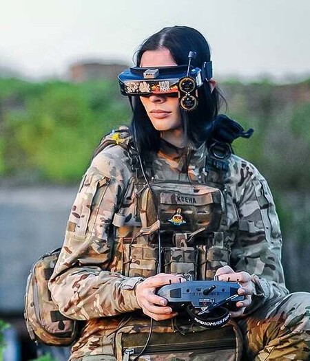 Ukrainian Woman Drone Operator Ksena Cropped