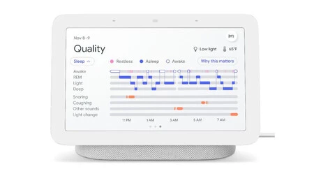 Google Nest Hub スリープ