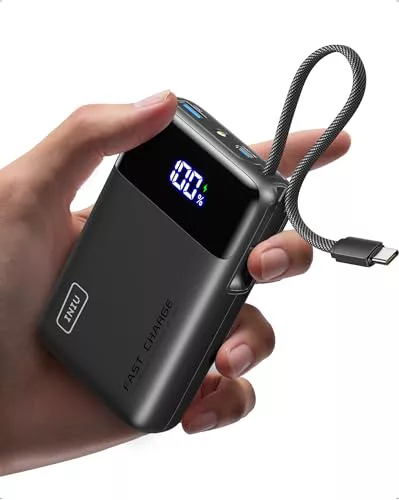 INIU Power Bank, Pequeño 20000mAh 45W Carga Rapida Travel Batería Externa
