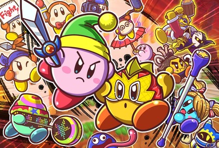 Análisis de Kirby Fighters 2, o cómo convertir unas caóticas batallas de Kirby contra Kirby en una inagotable fuente de explosiones y risas