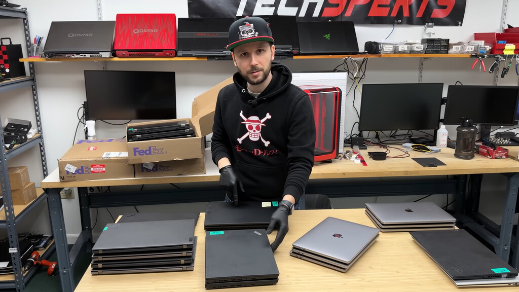 Un YouTuber tiene un taller de reparación y vende portátiles usados. Ya no puede hacerlo porque la RAM y el SSD valen más que el portátil entero 