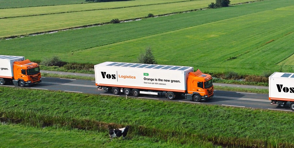 Países Bajos está instalando paneles solares en sus camiones diésel por una razón de peso: ahorrar combustible