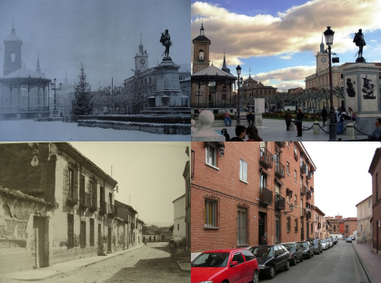 Lectores de XatakaFoto: Alcalá de Henares ayer y hoy