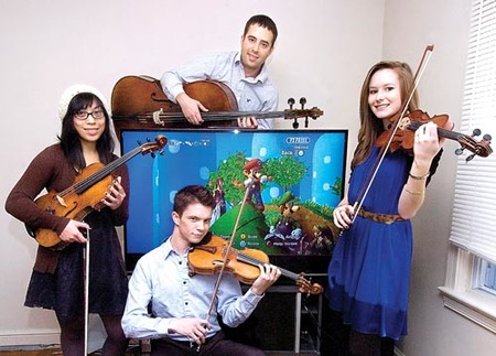 The Retro Video Games Quartet nos deleitan con un medley del 'Zelda'