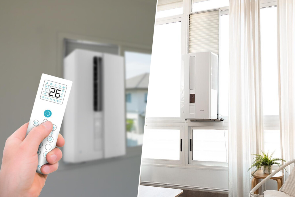 Muy fácil de instalar y sin tubo: el aire acondicionado de ventana que es todo un descubrimiento para este verano 