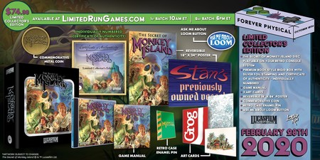 La edición especial de Monkey Island de Limited Run Games parece el regalo perfecto para conmemorar su 30 aniversario