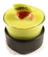 Merienda de verano: batido de kiwi y manzana