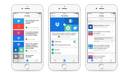 Microsoft Flow, llega la alternativa de IFTTT a la App Store