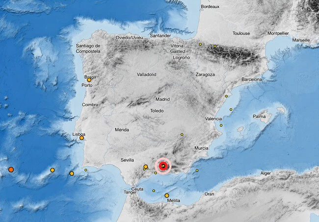 Terremoto Granada Proteccion Civil