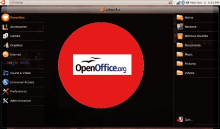Ubuntu Netbook y OpenOffice están entre el amor y el odio