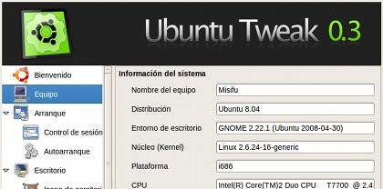 Ubuntu Tweak