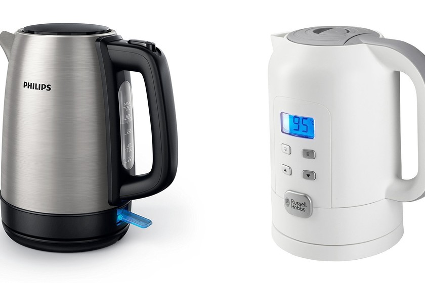 2 hervidores de agua en oferta en Amazon de Russell Hobbs y Phillips