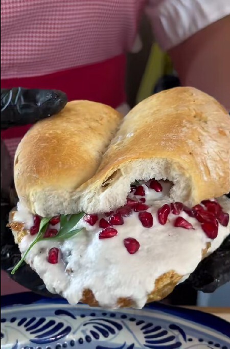 Estas son las tortas de chile en nogada: cuánto cuestan y dónde encontrarlas en este destino de Puebla
