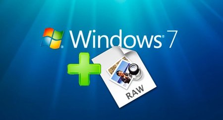 Windows 7 y su explorador podrán "leer" archivos RAW