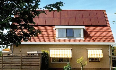 Panel Solar De Color Rojo Teja 3