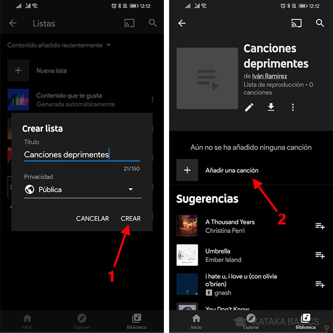 YouTube Music: cómo crear listas de reproducción colaborativas, en las ...