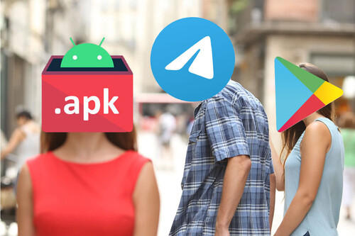 Seis restricciones que se puede saltar Telegram en su versión APK frente a la de Google Play