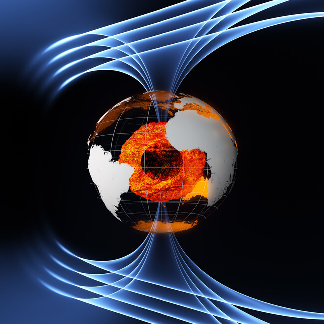 Nucleo De La Tierra Y Campo Magnetico