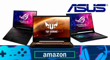 Estrena equipo ahorrando dinero: estos 8 potentes portátiles gaming de ASUS están rebajados en Amazon