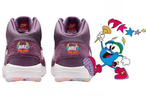 Nike Trae De Regreso Las Zapatillas Color Arandano Con Espiritu Olimpico Que No Vas A Dejar De Llevar Con Tus Looks Mundialistas