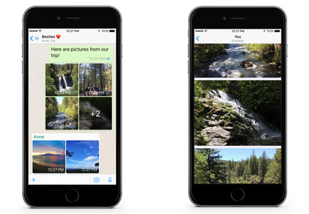 Novedades en WhatsApp: llegan los álbumes de fotos y los filtros