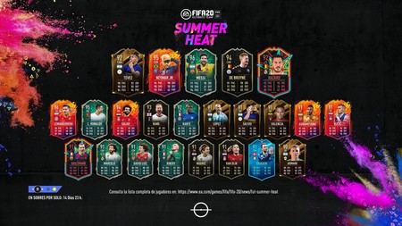 Calor de verano. Todas las cartas principales están de vuelta y los nuevos objetivos temáticos 4 Fifa 20 C Fut en los menús 1767