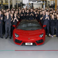 ¡Ya se han fabricado 5,000 unidades del Lamborghini Aventador!
