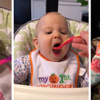 Los vídeos de la bebé que abre la boca para comer como si no hubiera un mañana