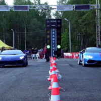 ¿Te sorprenderías si te digo que el Lamborghini Huracán es casi tan rápido como el Aventador?