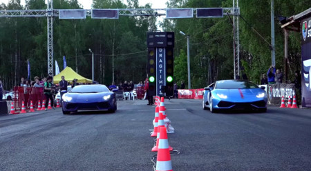 ¿Te sorprenderías si te digo que el Lamborghini Huracán es casi tan rápido como el Aventador?