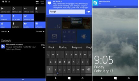 Estas son las novedades oficiales de la última build de Windows 10 para móviles
