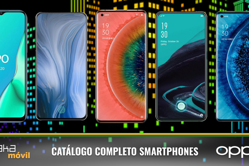 Catálogo completo móviles OPPO Xataka Móvil