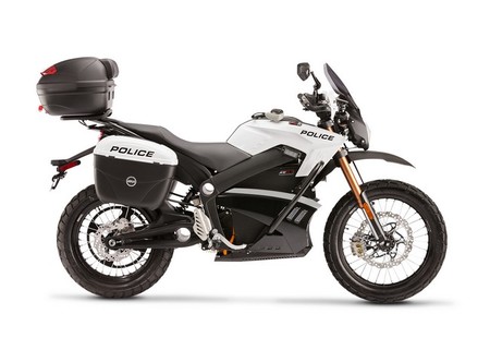 Moto eléctrica Zero DS de policía