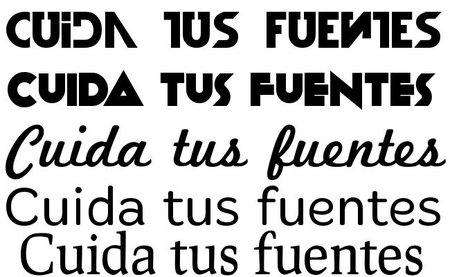 Cuidar las fuentes tipográficas en nuestras campañas de publicidad