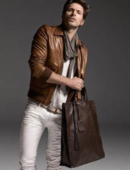 Shopping Bags de piel de Trussardi 1911 para hombre