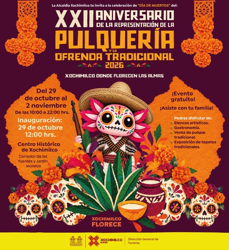 Entre chinampas, ofrendas y leyendas: Xochimilco celebra el Día de Muertos con alumbradas, bailes y funciones de La Llorona