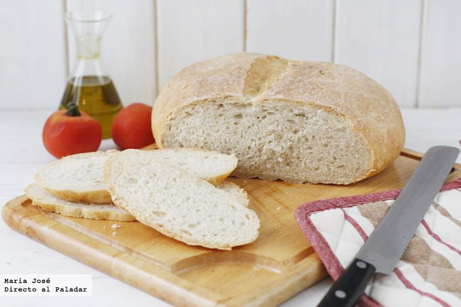 Cómo hacer pan de pueblo. Receta